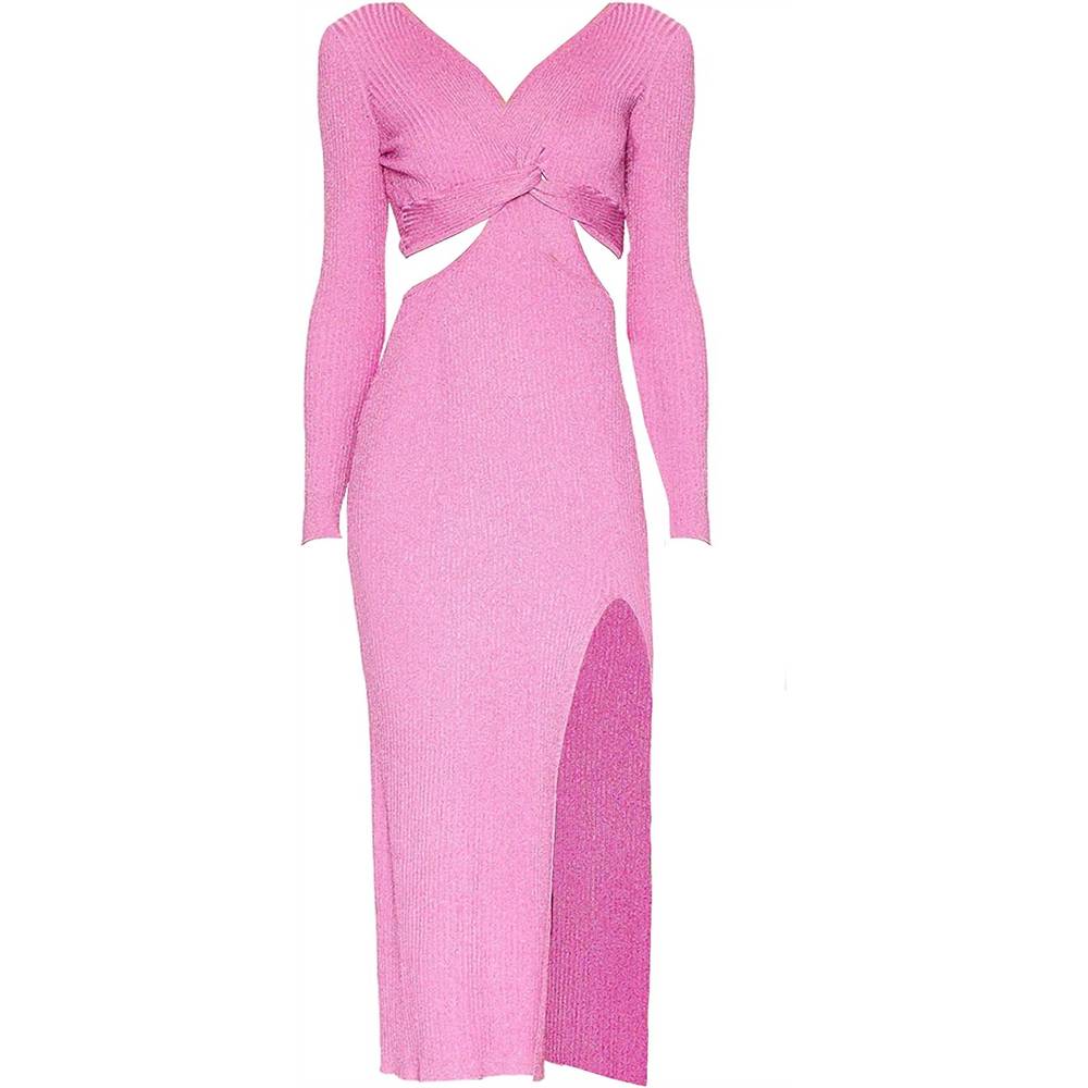 NEW LOVESHACKFANCY bernette dress in orchid sparkle - Picture 4 of 4